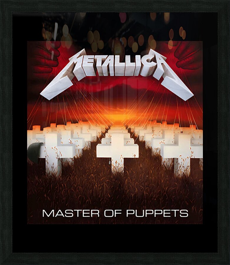 Metallica 5 Picture Frame print