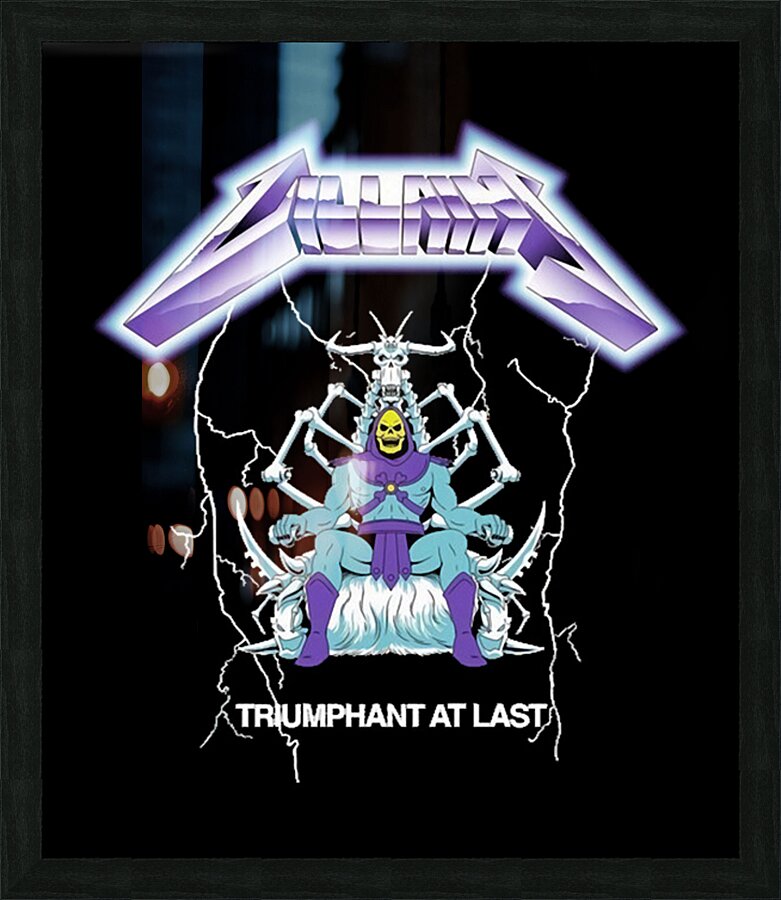 Metallica 7 Picture Frame print
