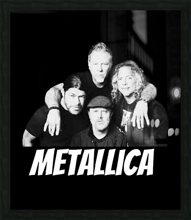 Metallica 10 Picture Frame print