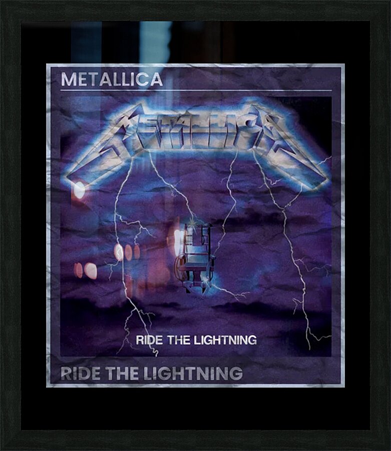 Metallica 11 Picture Frame print