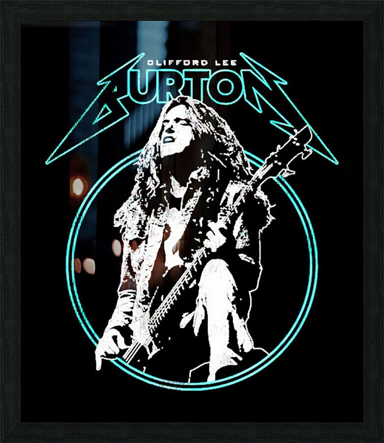 Metallica 16 Picture Frame print
