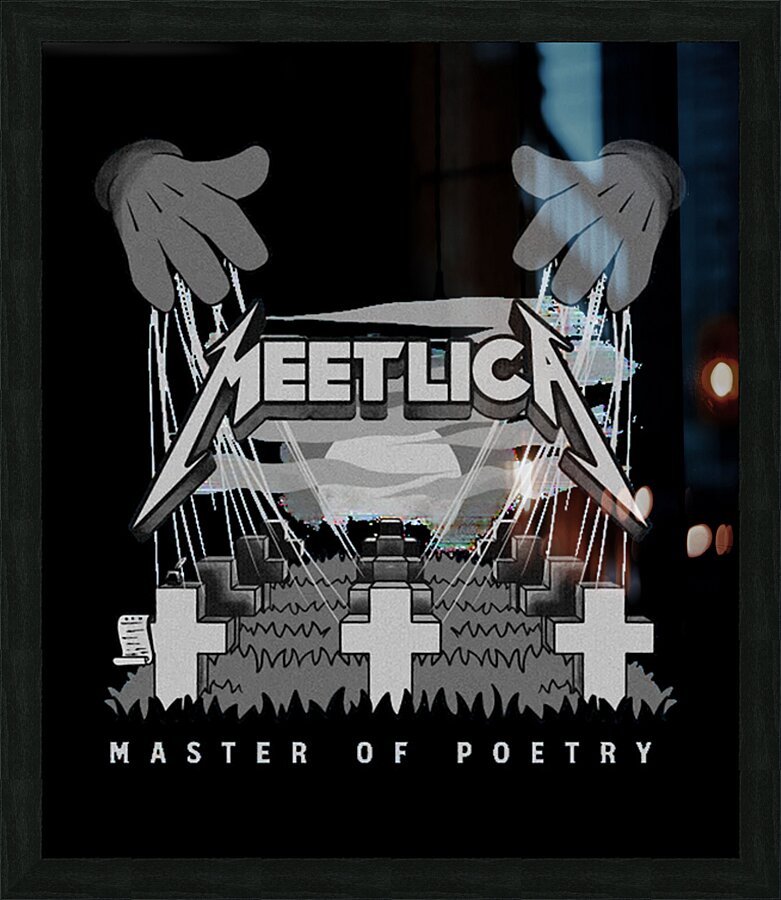Metallica 20 Picture Frame print
