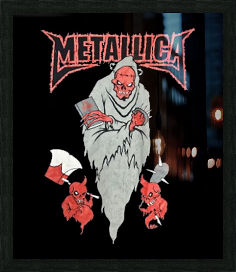 Metallica 22 Picture Frame print