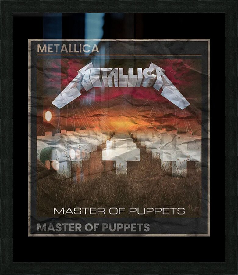 Metallica 24 Picture Frame print