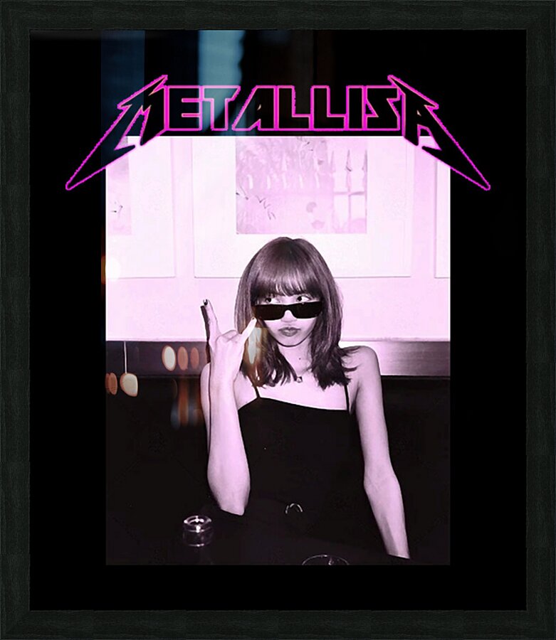 Metallica 33 Picture Frame print