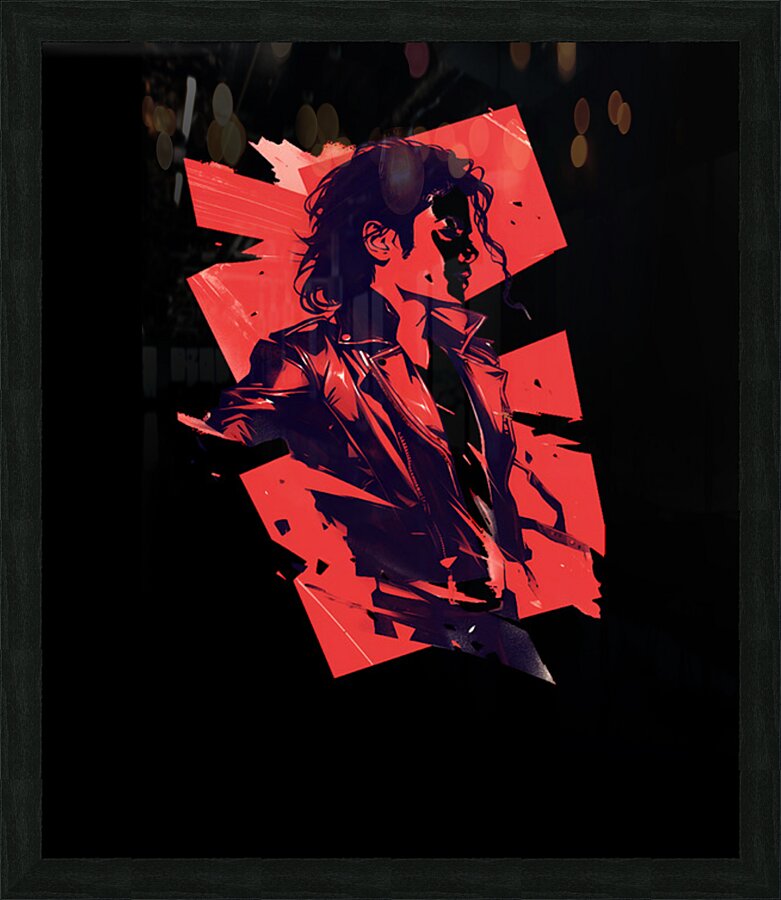 Michael Jackson 3 Picture Frame print