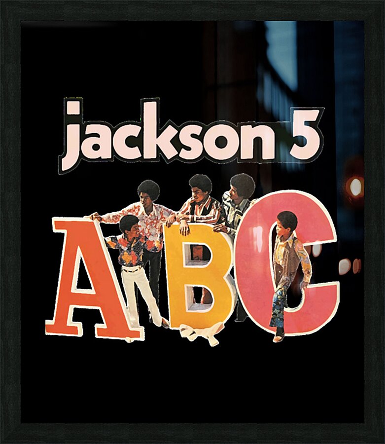 Michael Jackson 18 Picture Frame print