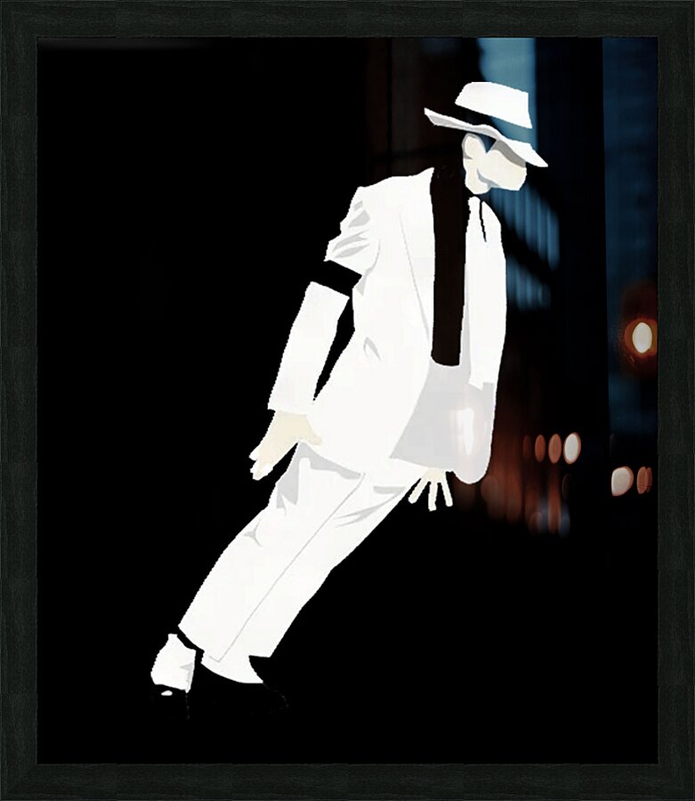 Michael Jackson 28 Picture Frame print