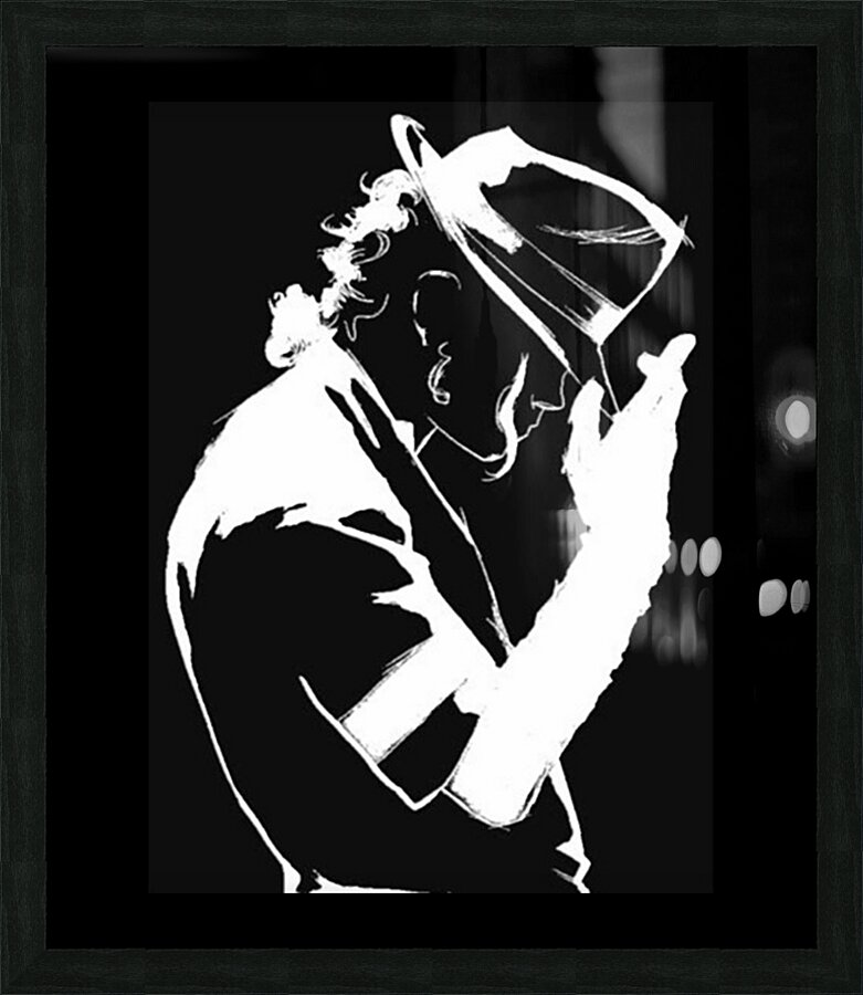 Michael Jackson 34 Picture Frame print