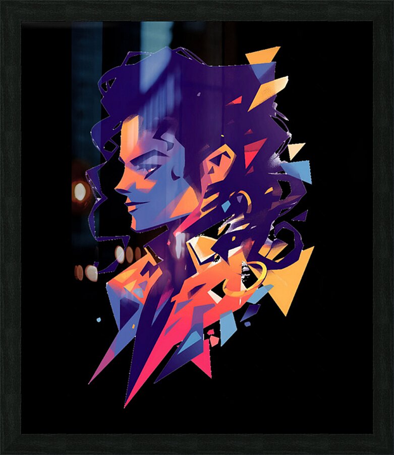 Michael Jackson 40 Picture Frame print