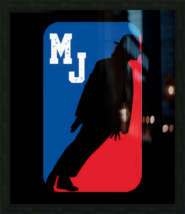 Michael Jackson 45 Picture Frame print
