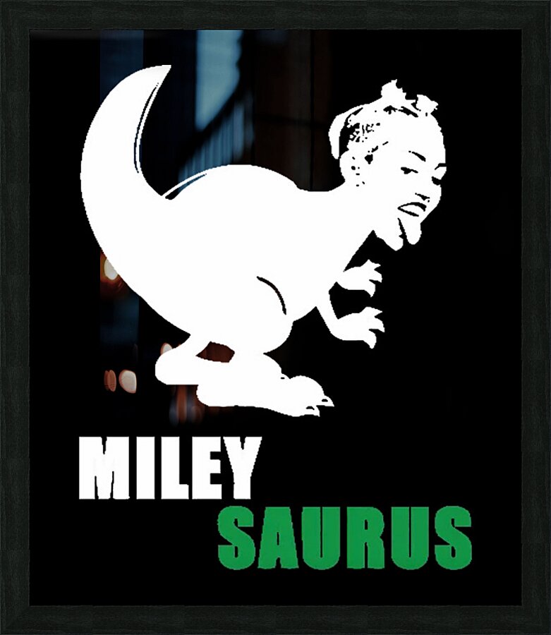 Miley Cyrus 9 Picture Frame print