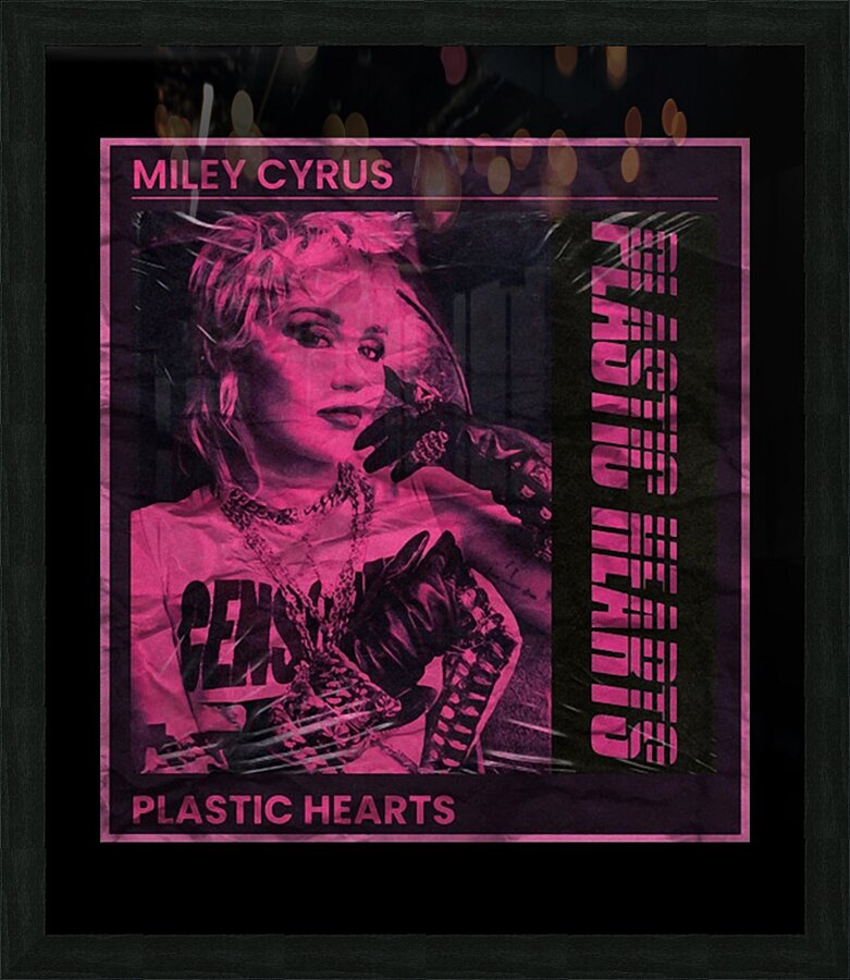 Miley Cyrus 13 Picture Frame print