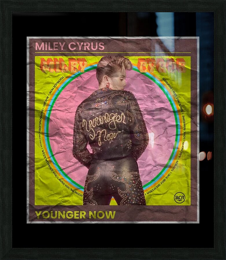 Miley Cyrus 39 Picture Frame print