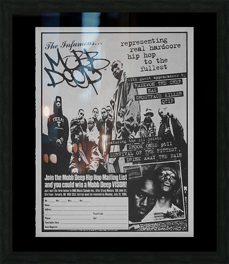 Mobb deep 2 Picture Frame print
