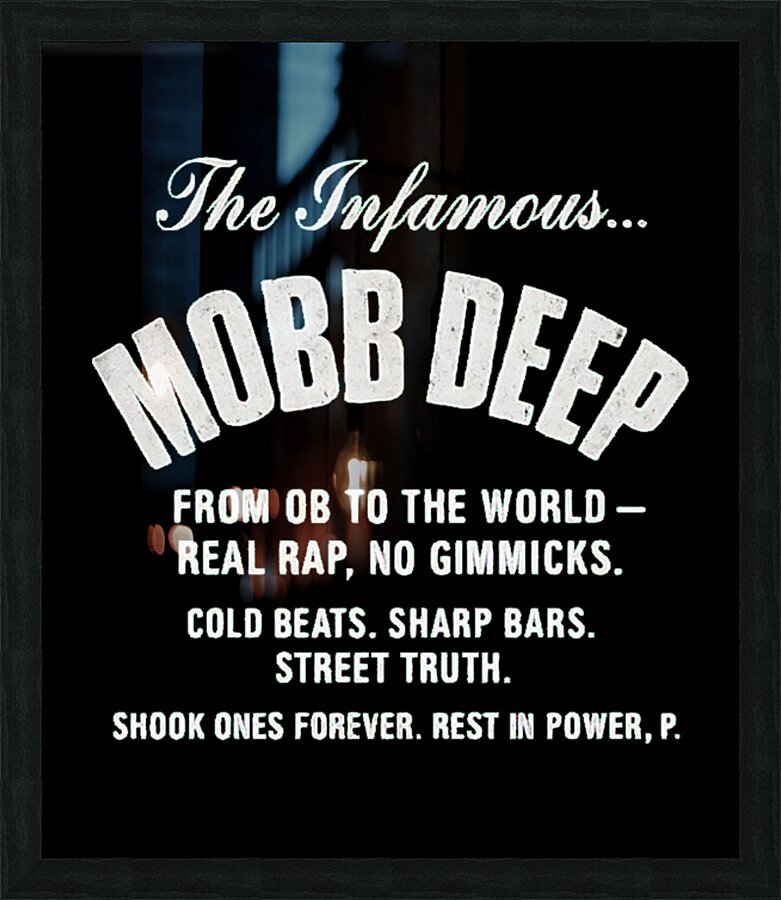 Mobb deep 31 Picture Frame print