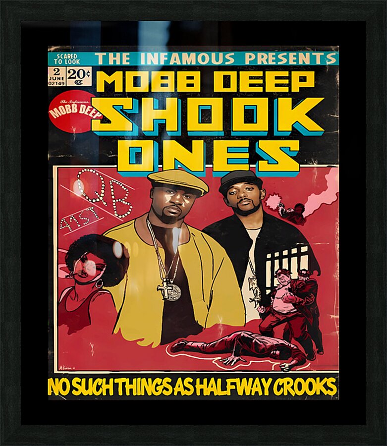 Mobb deep 62 Picture Frame print