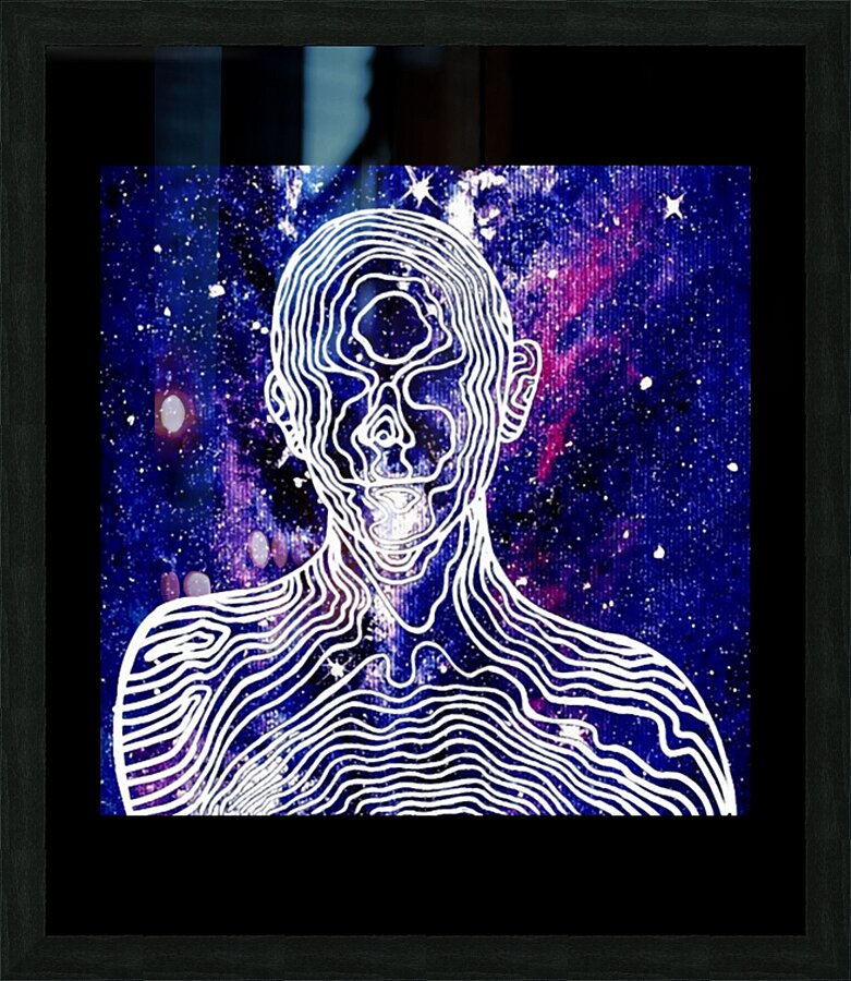 Nirvana 8 Picture Frame print