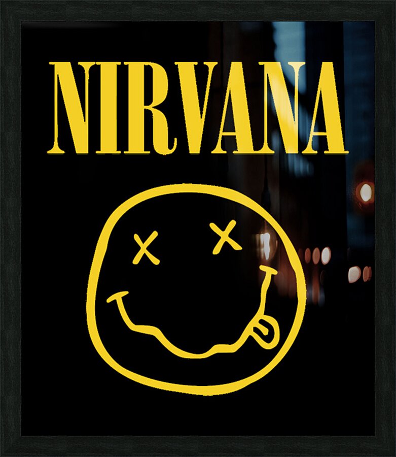 Nirvana 11 Picture Frame print