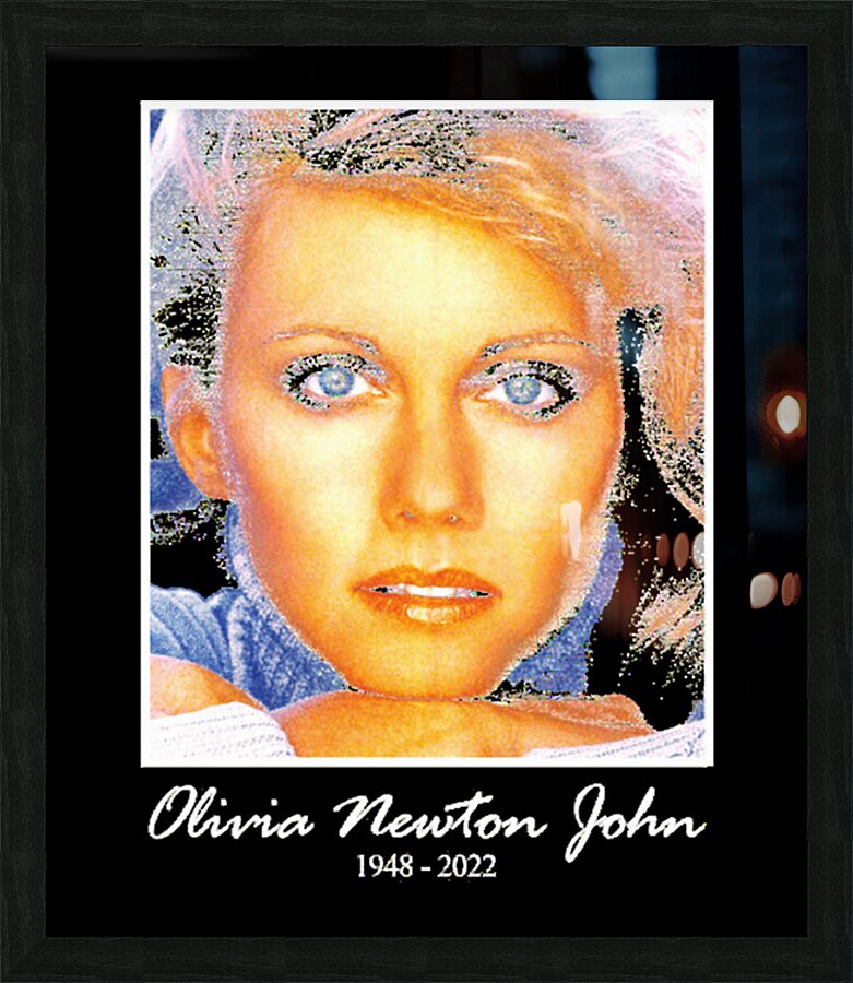 Olivia Newton John 19 Picture Frame print