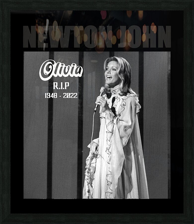 Olivia Newton John 39 Picture Frame print
