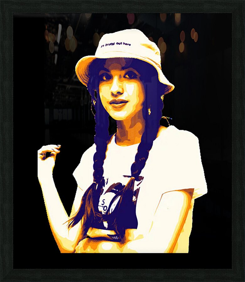 Olivia Rodrigo 4 Picture Frame print