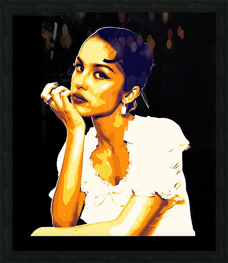 Olivia Rodrigo 12 Picture Frame print