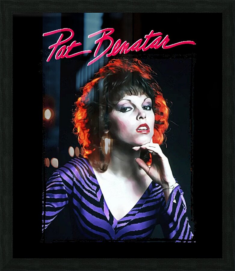 Pat Benatar 9 Picture Frame print
