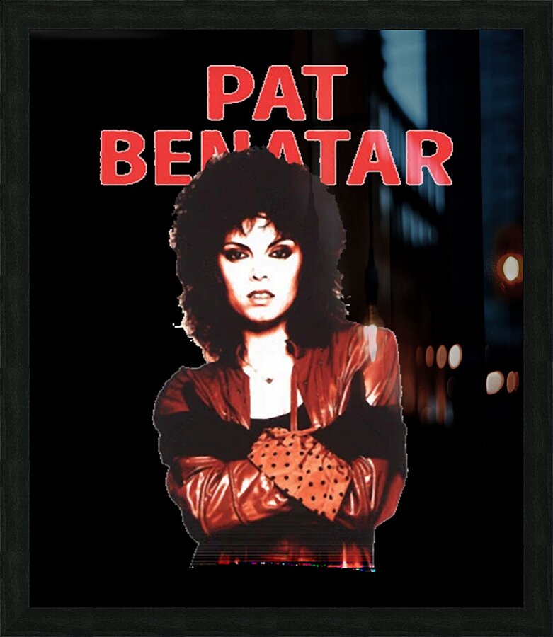 Pat Benatar 12 Picture Frame print