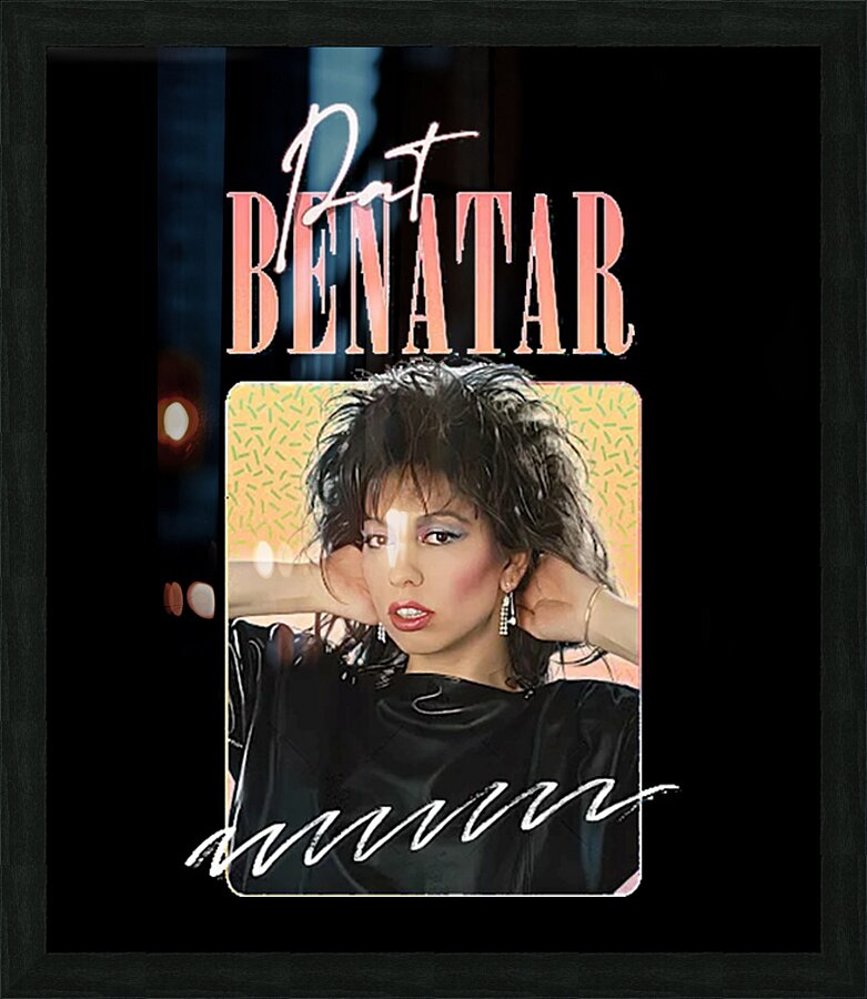 Pat Benatar 15 Picture Frame print