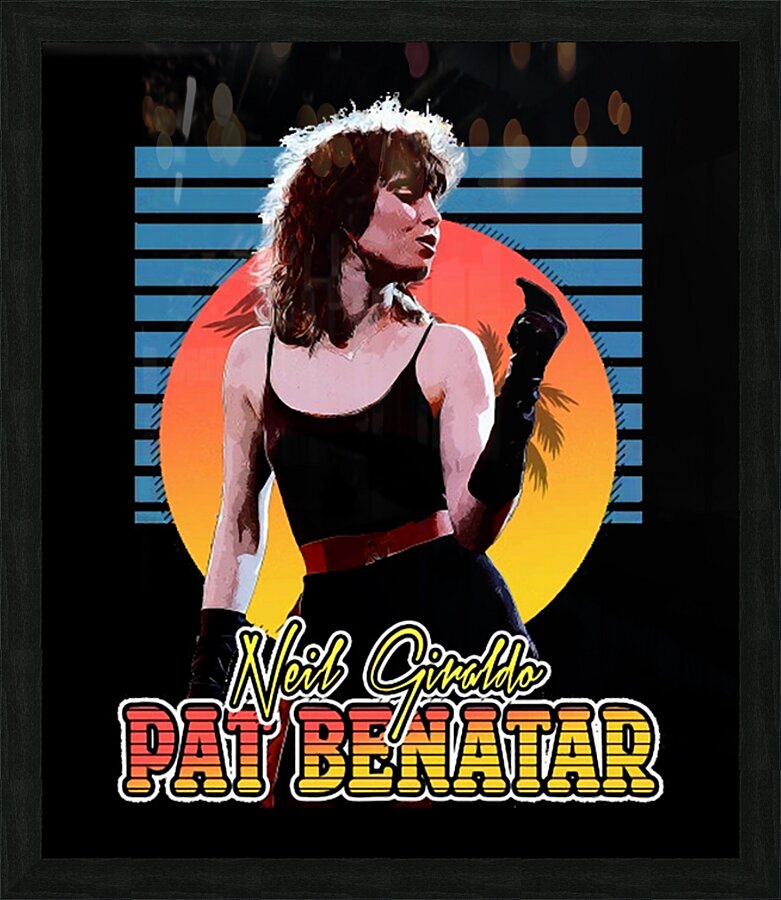 Pat Benatar 18 Picture Frame print