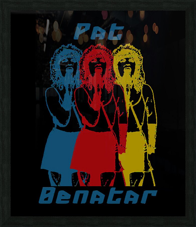 Pat Benatar 24 Picture Frame print