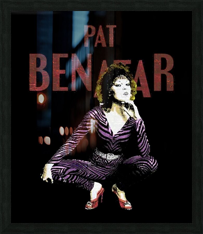 Pat Benatar 26 Picture Frame print