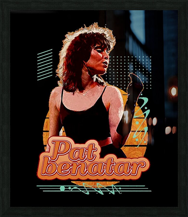 Pat Benatar 38 Picture Frame print