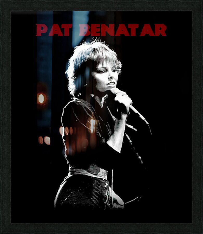 Pat Benatar 43 Picture Frame print