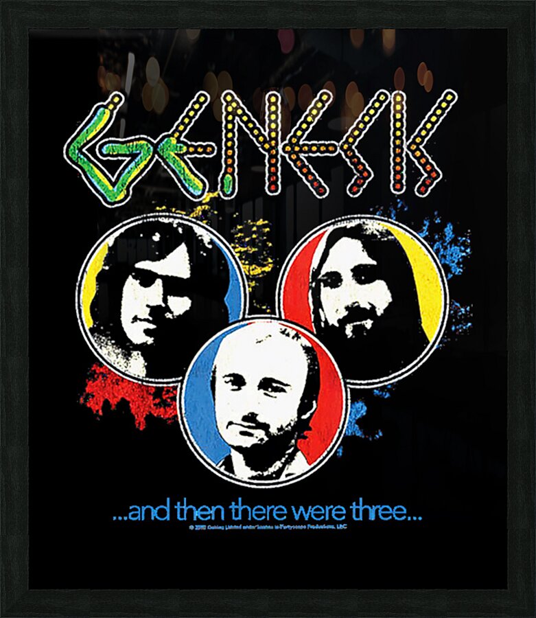 Phil Collins 4 Picture Frame print