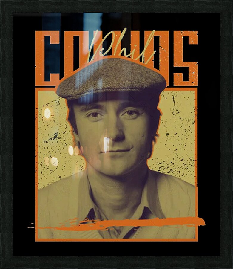 Phil Collins 5 Picture Frame print
