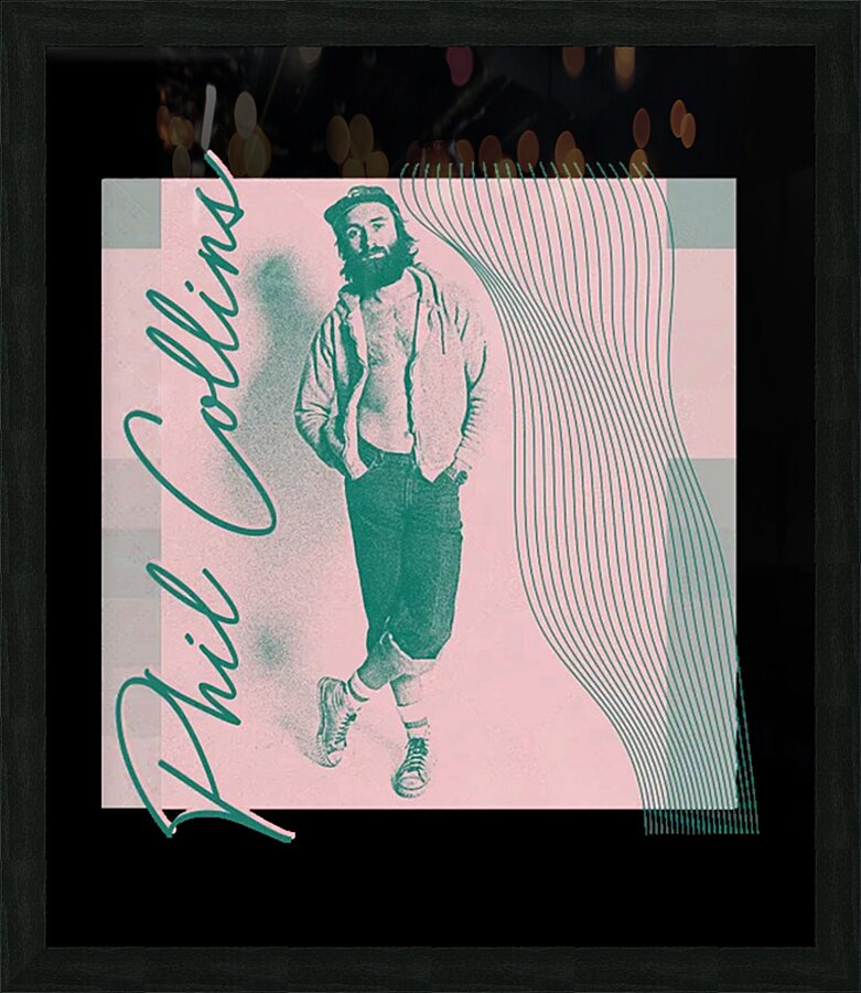 Phil Collins 6 Picture Frame print