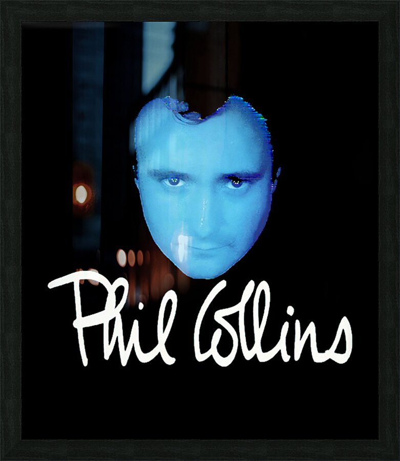 Phil Collins 28 Picture Frame print