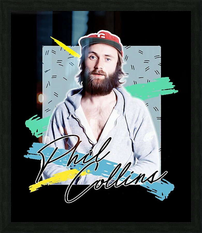 Phil Collins 1 Picture Frame print