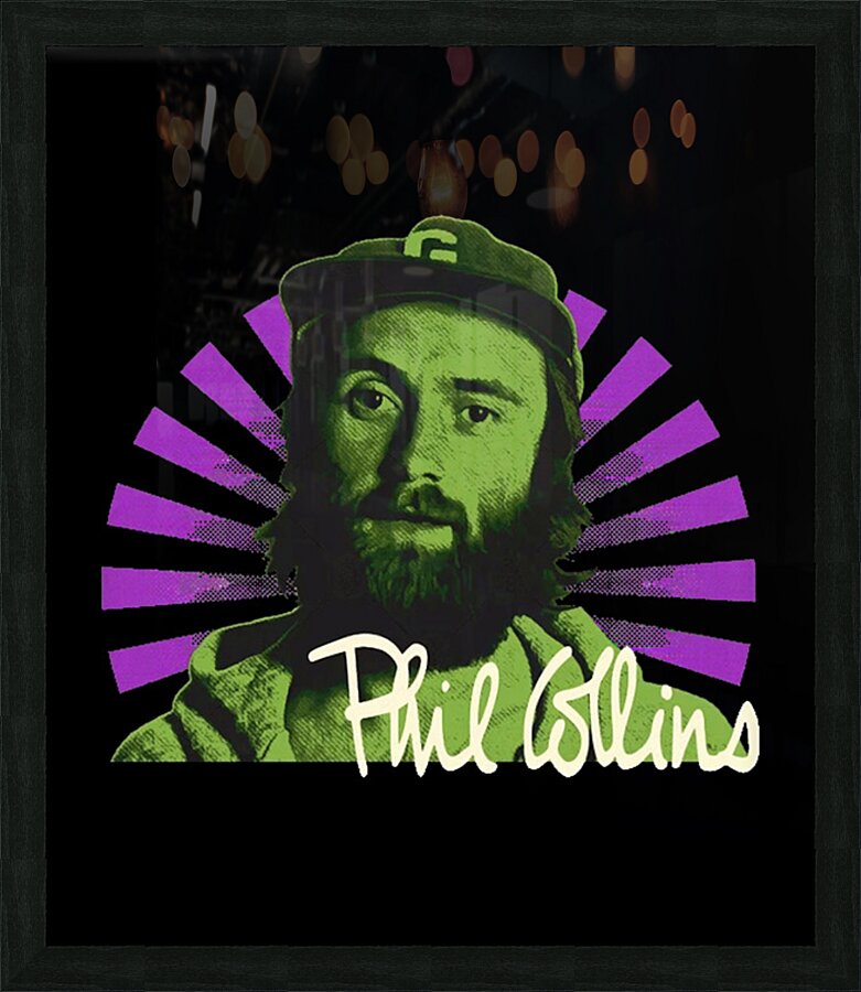 Phil Collins 6 Picture Frame print