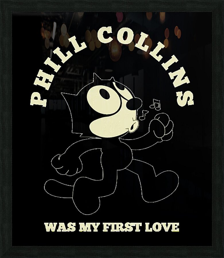 Phil Collins 8 Picture Frame print