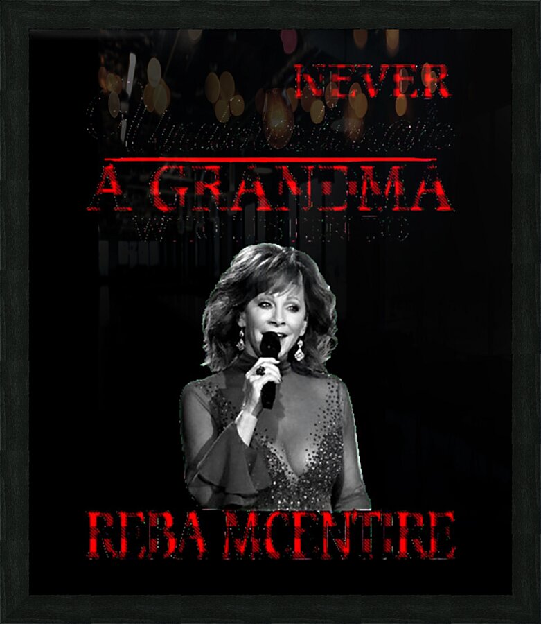 Reba McEntire 10 Picture Frame print