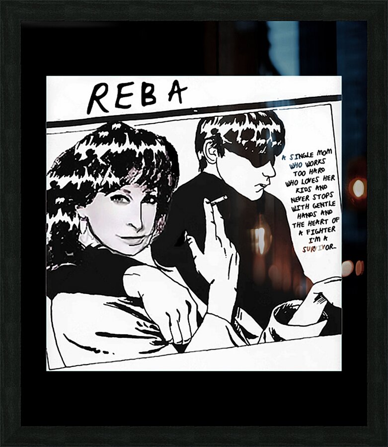 Reba McEntire 34 Picture Frame print