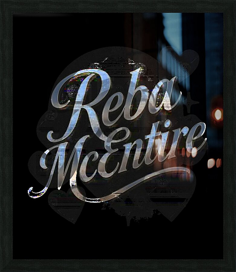Reba McEntire 40 Picture Frame print