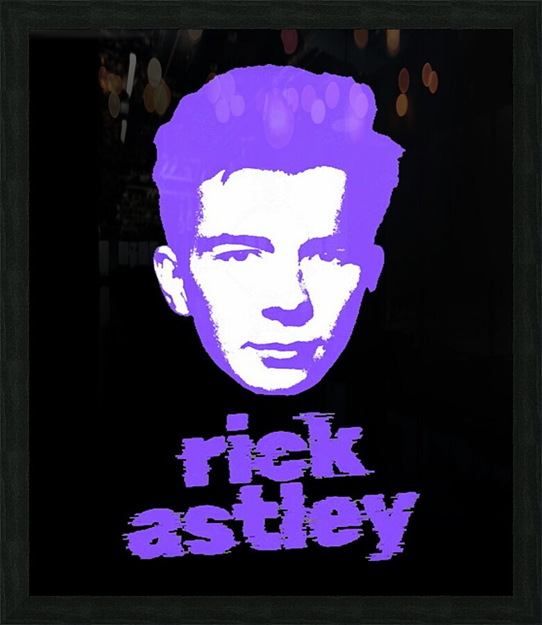 Rick Astley 1 Picture Frame print