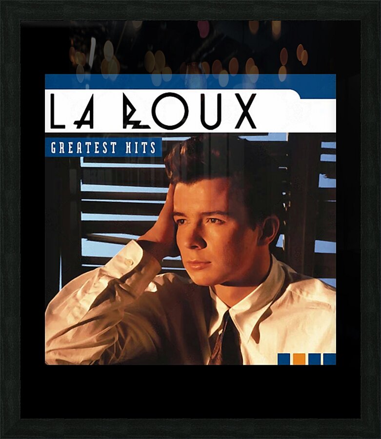 Rick Astley 37 Picture Frame print