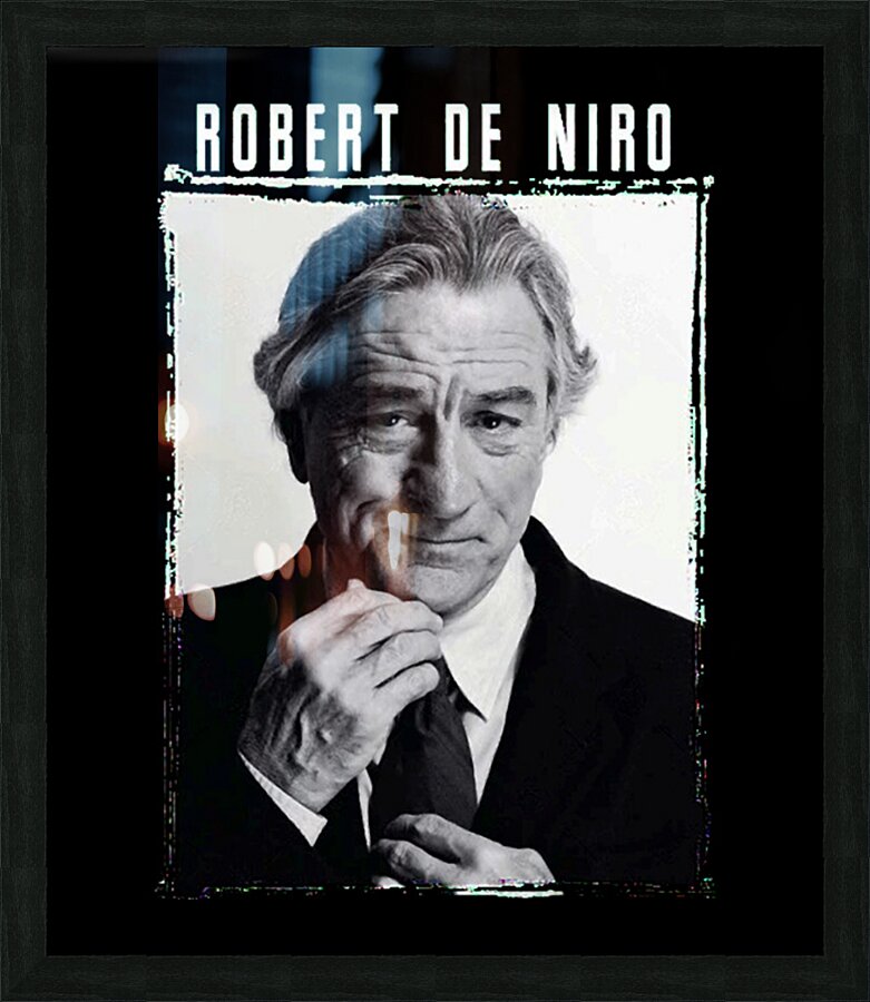 Robert De Niro 2 Picture Frame print