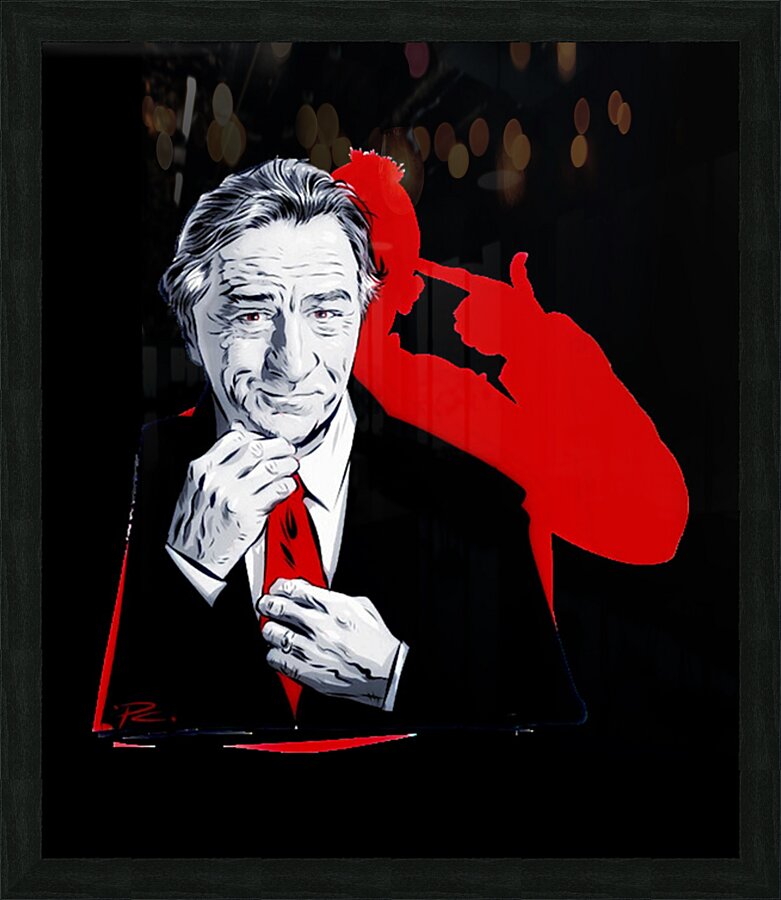 Robert De Niro 4 Picture Frame print