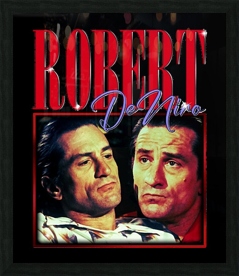 Robert De Niro 7 Picture Frame print